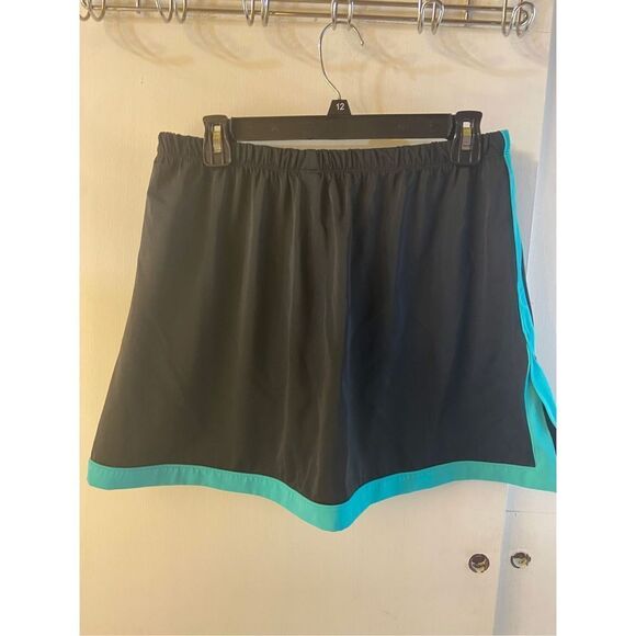 Swimsuits for ALL Swim Skirt with shorts Only size 18 Black & Blue - Picture 3 of 7